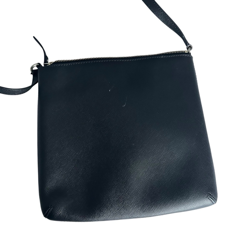 Kate Spade 100% Leather Black Crossbody Bag - Picture 3 of 13
